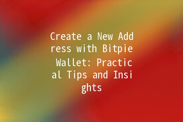 Create a New Address with Bitpie Wallet: Practical Tips and Insights 🚀💰 Create a New Address with Bitpie Wallet: Practical Tips and Insights 🚀💰